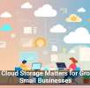 Why Cloud Storage Matters for Growing Small Businesses